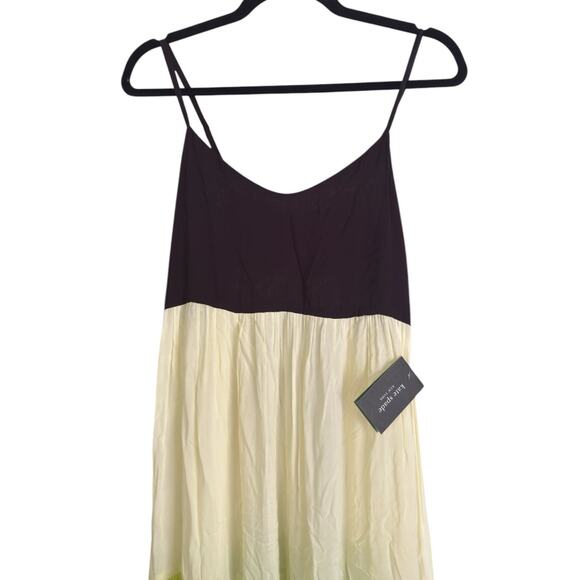 Kate Spade Tiered Maxi Sun Dress size S, Colorblock Multi Black Blue | NEW $180 - Picture 5 of 6
